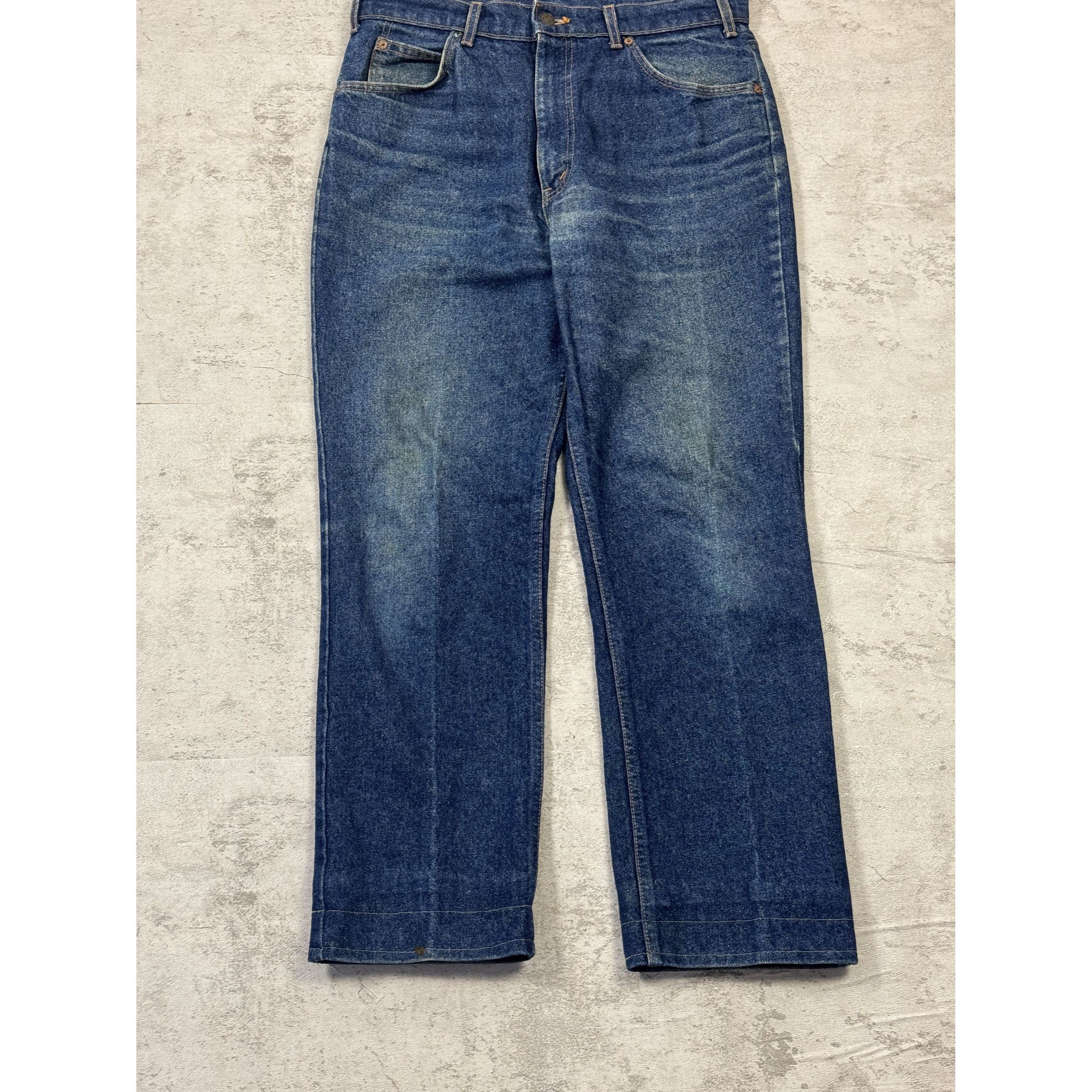Levi's Vintage Orange Tab Levis 613 Dark Wash Denim Jeans Size US 32 / EU 48 - 1 Thumbnail
