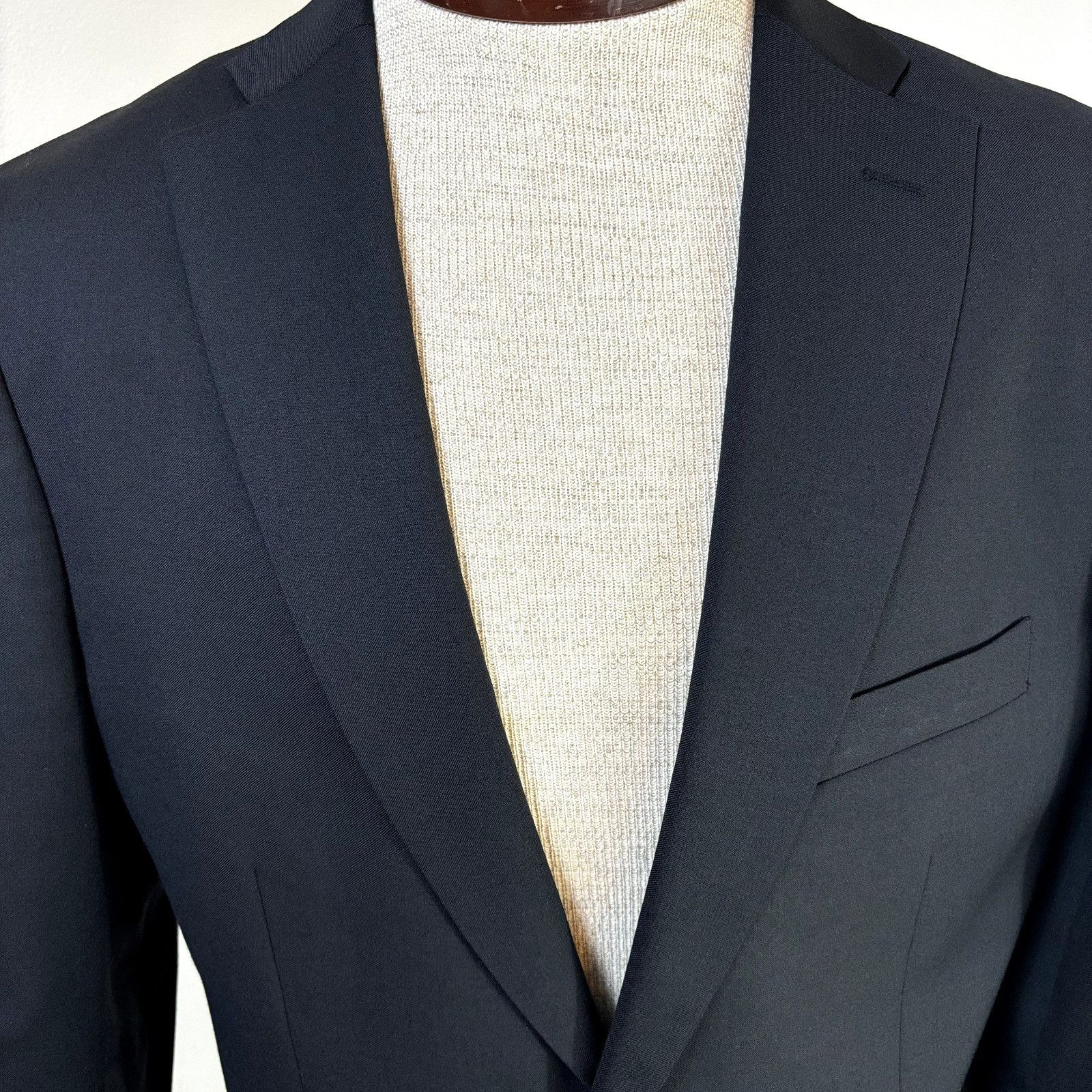 Benetton Style of Benetton Sport Coat Blazer 50 EU/40 US Wool Blend S Size 50R - 14 Thumbnail