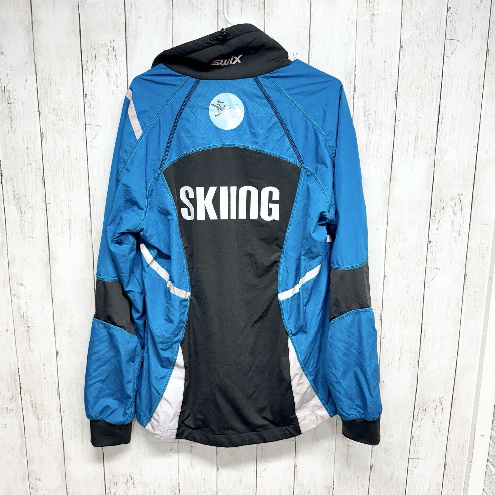 Other Swix Jacket Sz Large Blue Multi Mock Neck Full Zip Outdoor Size US L / EU 52-54 / 3 - 8 Thumbnail