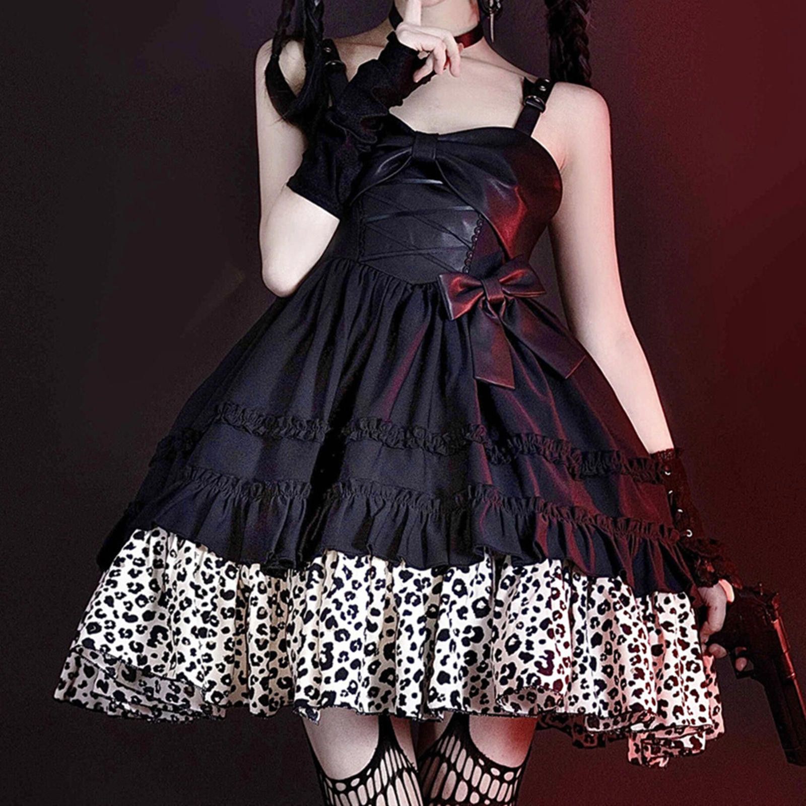 The Unbranded Brand goth y2k dress Size ONE SIZE - 7 Thumbnail