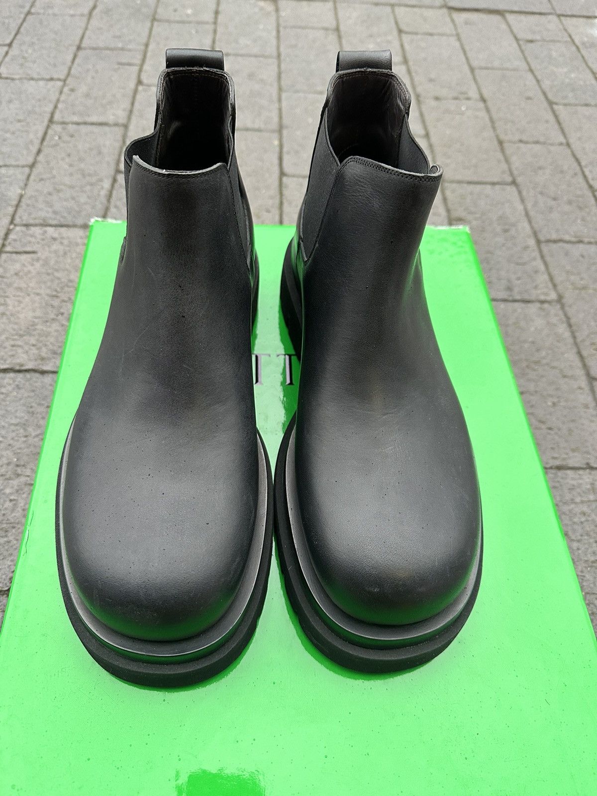 Bottega Veneta Bottega Veneta Lug leather biker boots Size US 8.5 / EU 41-42 - 2 Thumbnail