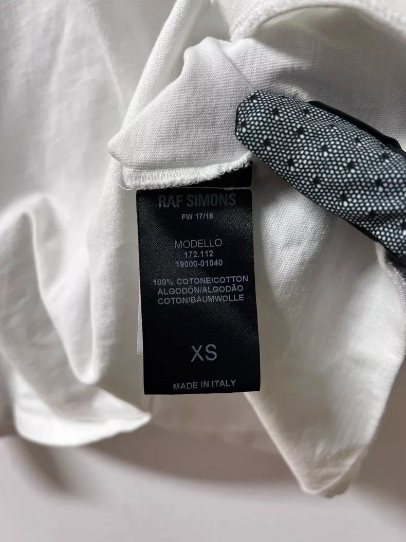 Raf Simons raf simons FW17 slogan short sleeve Size US XS / EU 42 / 0 - 5 Thumbnail