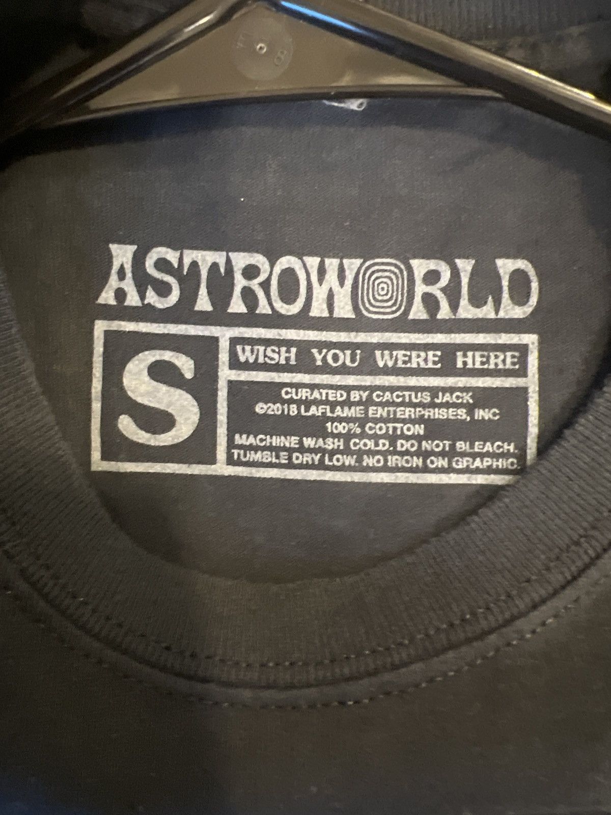 Travis Scott Travis Scott Astroworld tee size SM Size US S / EU 44-46 / 1 - 3 Thumbnail