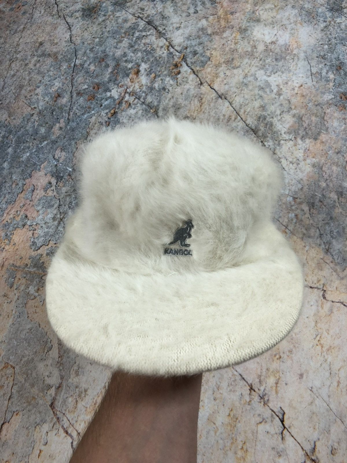 Kangol Kangol white angora hat cap Size ONE SIZE - 1 Thumbnail