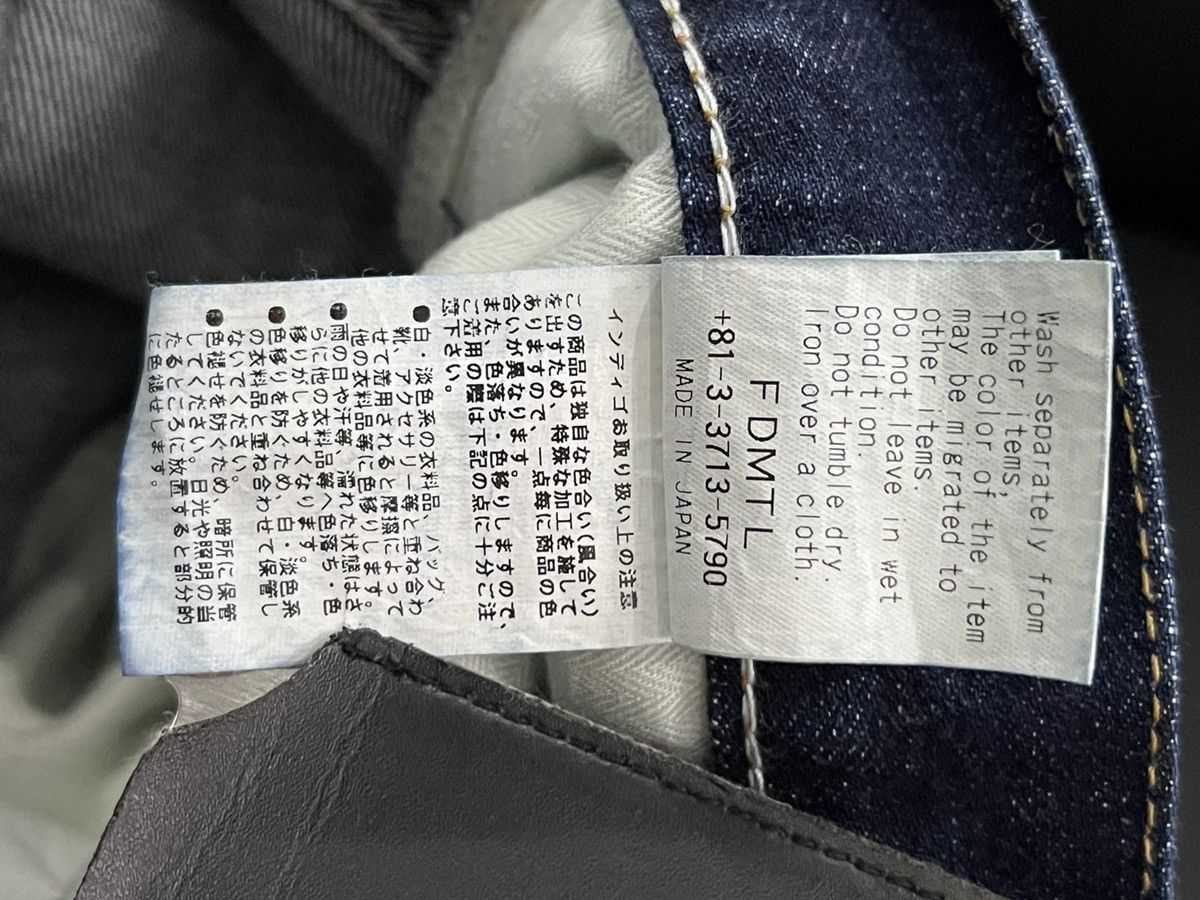 FDMTL FDMTL Washed Patchwork Denim Jeans Size US 30 / EU 46 - 13 Thumbnail