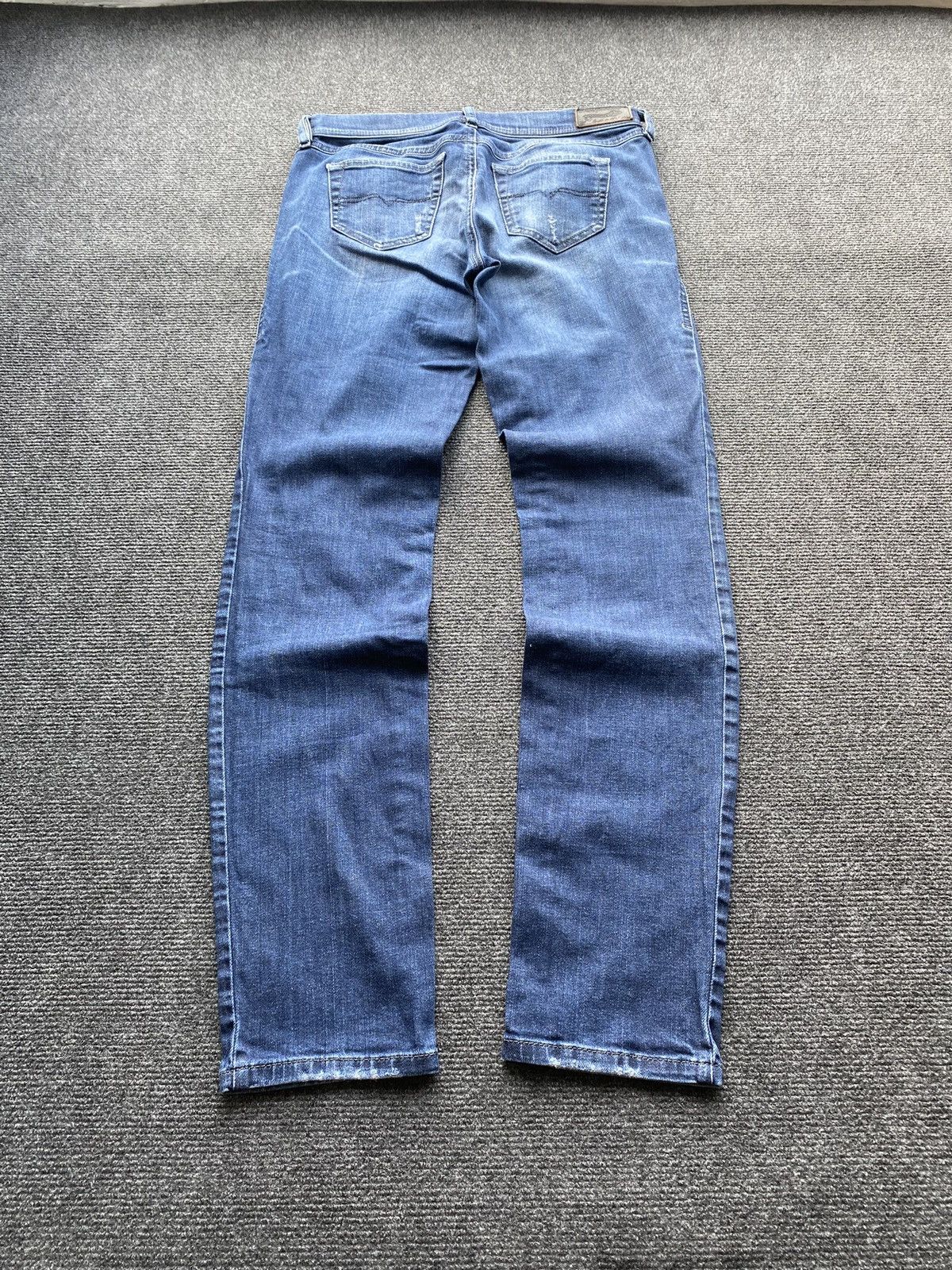 Diesel 🔥Opium Punk Diesel francy blue jeans women 28 alt goth emo Size 28" / US 6 / IT 42 - 18 Thumbnail