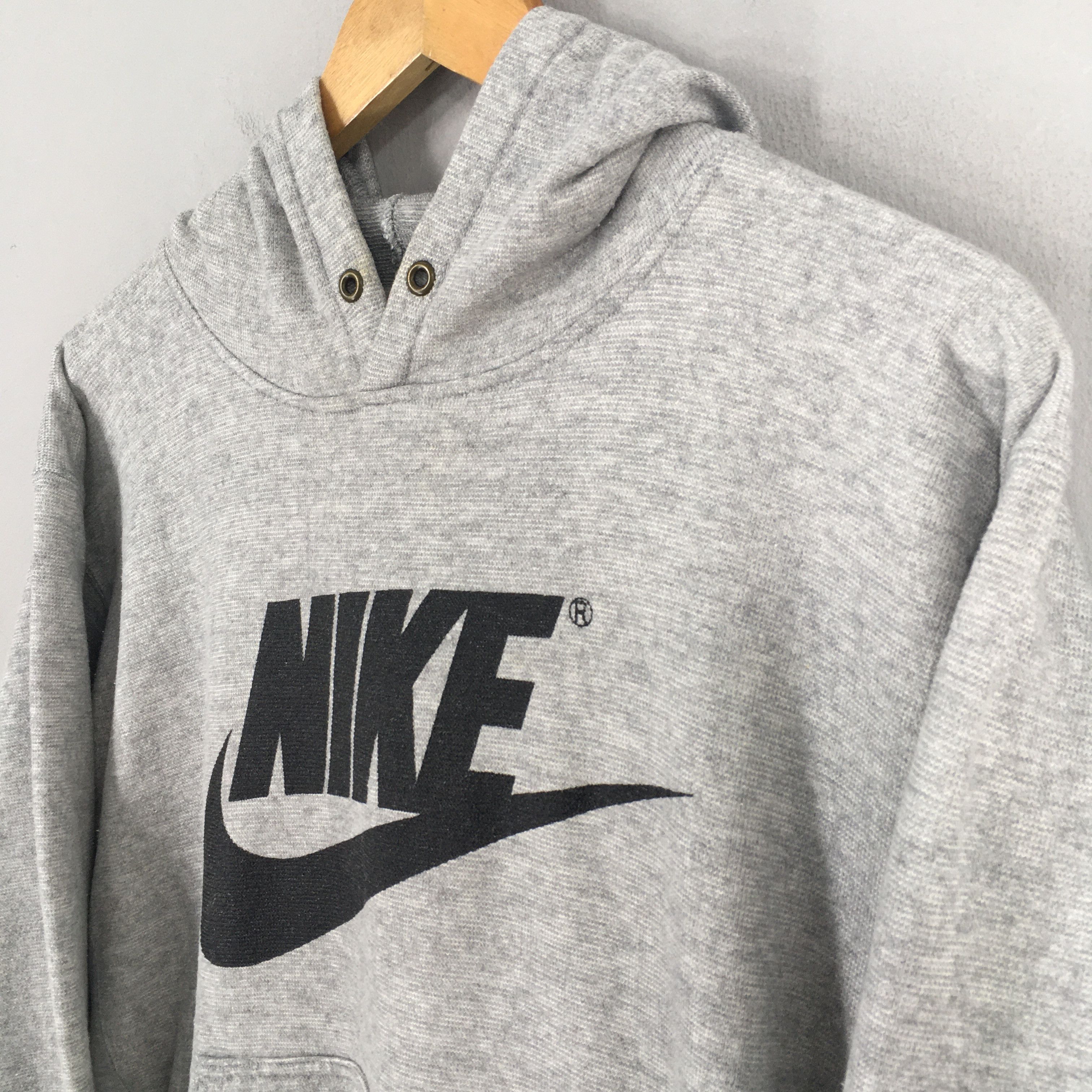 Nike Vintage 90s Nike Swoosh Pullover Hoodie Medium Size US M / EU 48-50 / 2 - 3 Thumbnail