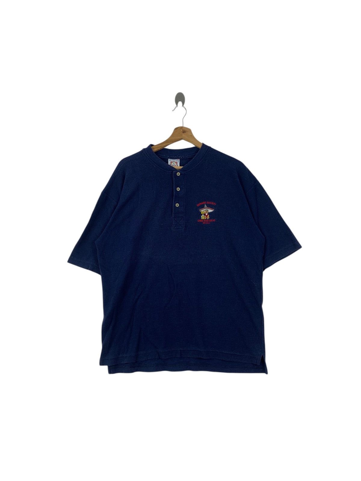 Vintage Vintage YACHT CLUB Cabo San Lucas Embroidered Logo Baggy Size L / US 10 / IT 46 - 1 Thumbnail