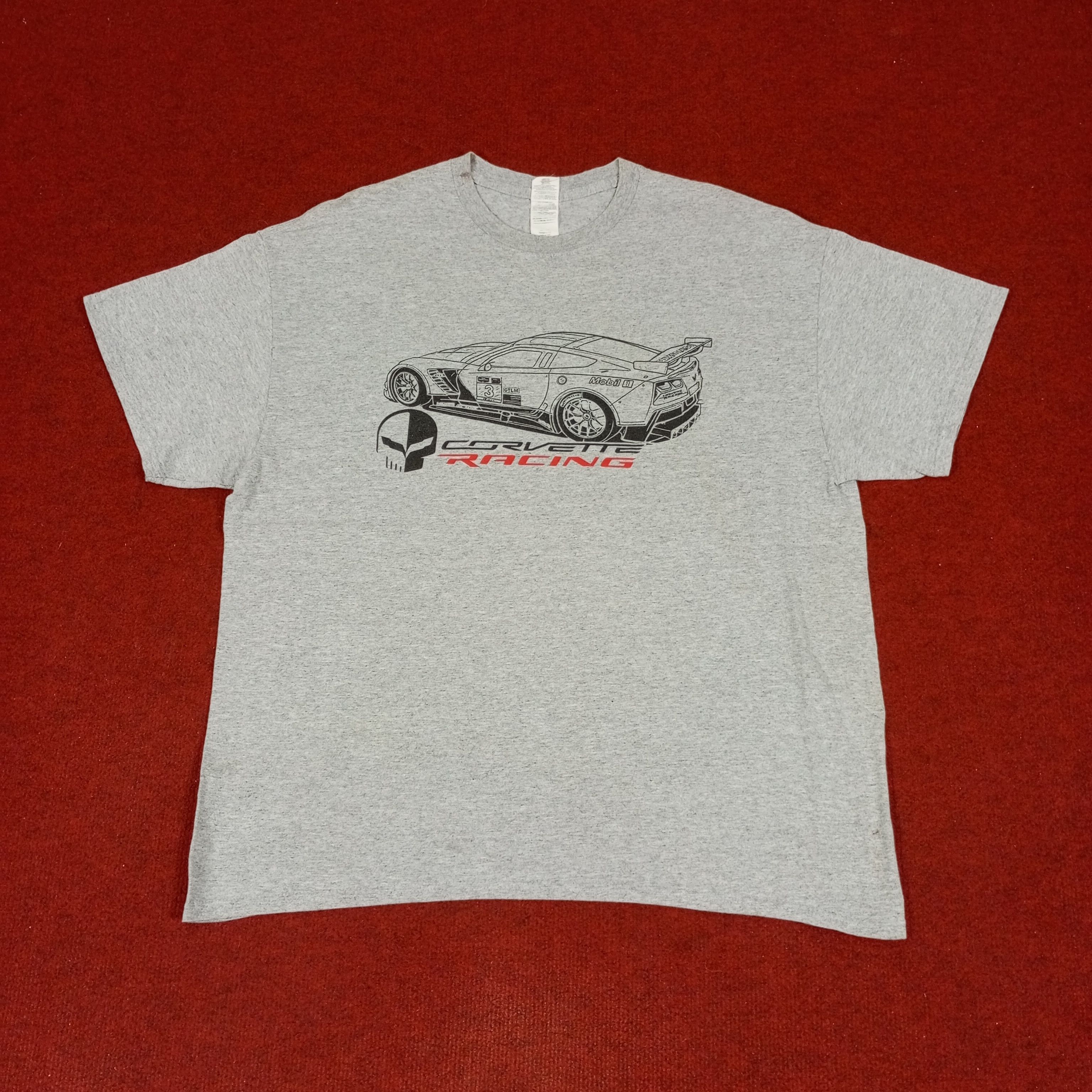 Vintage Corvette Racing Racing Cars Style Tshirt Size US XL / EU 56 / 4 - 1 Thumbnail