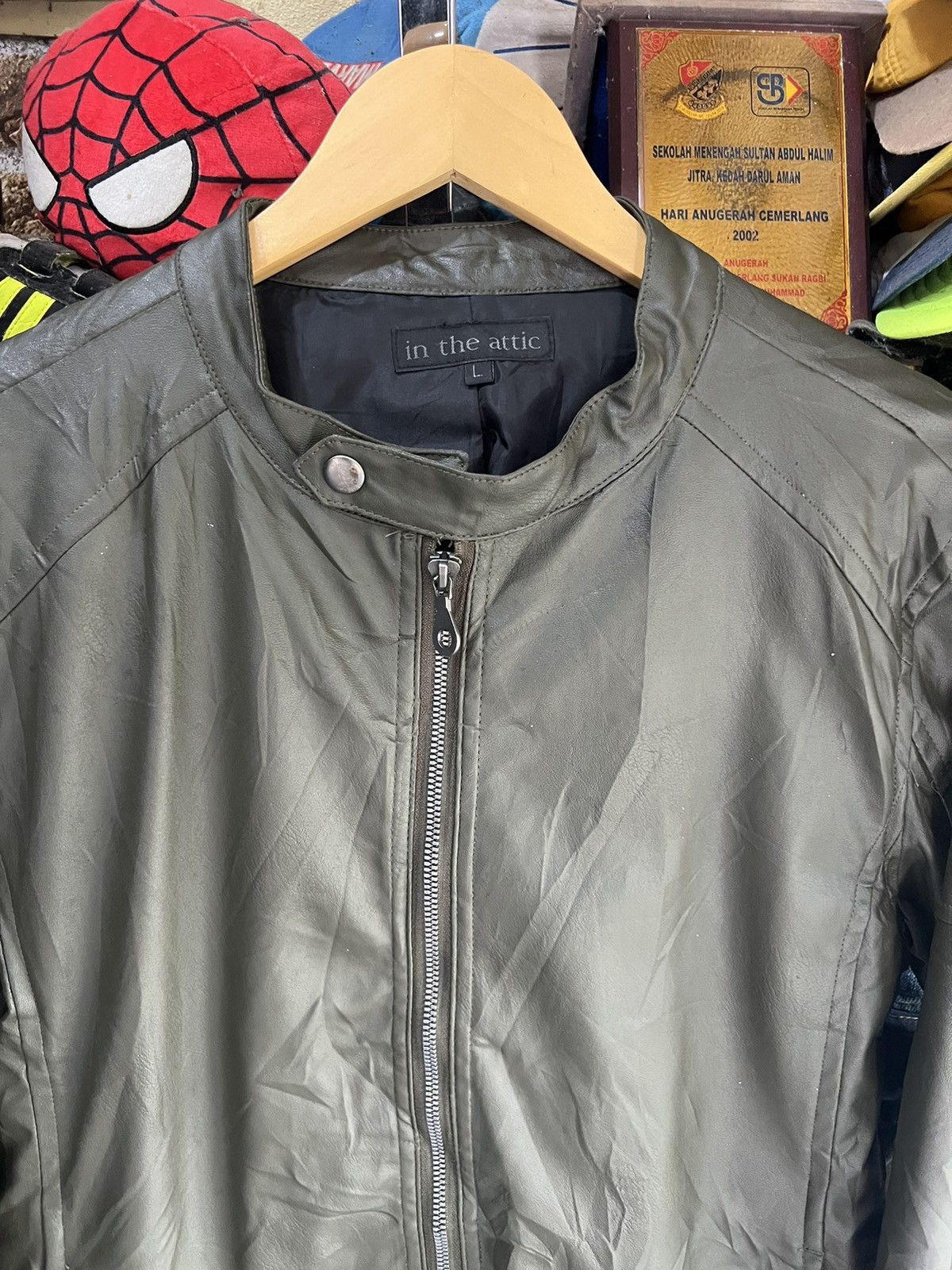 In The Attic 🔥In The Attic Synthetic Leather Jacket Size US S / EU 44-46 / 1 - 3 Thumbnail