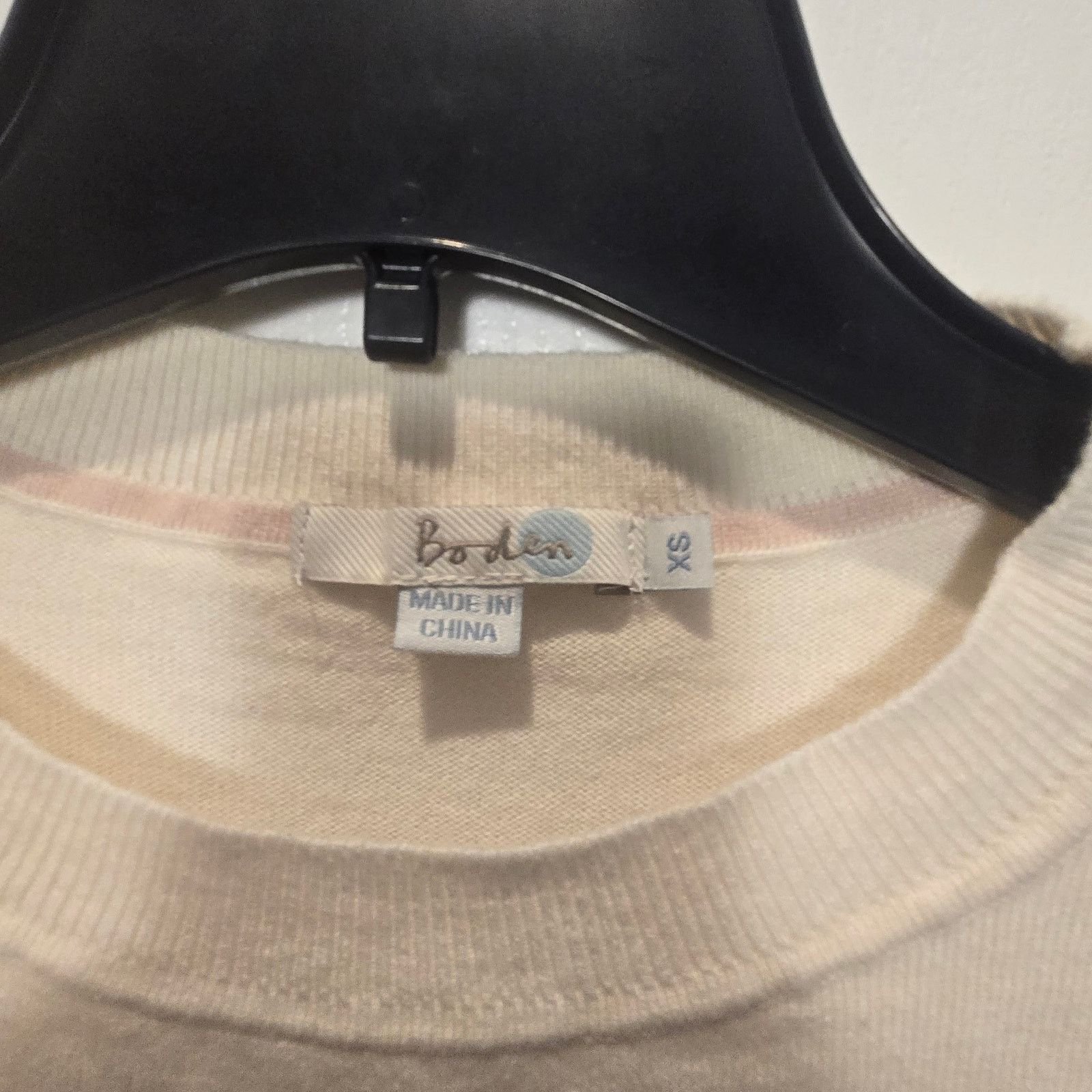 Boden Boden Grace Button Sweater Cream sz XS side buttons Size XS / US 0-2 / IT 36-38 - 4 Thumbnail