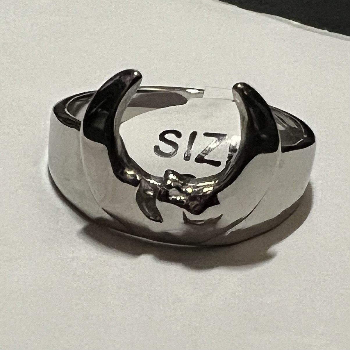 Jewelry Hard Jewelry HJ Luna The Lunatic Lunar Ring - Size 9 Size ONE SIZE - 1 Thumbnail