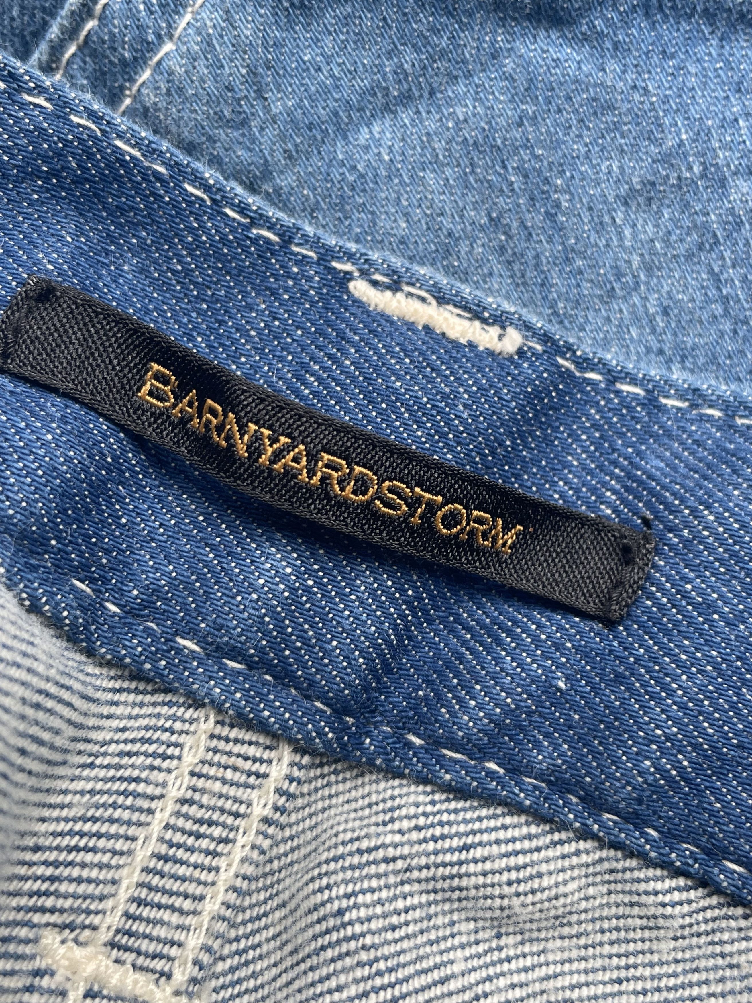 Japanese Brand Barnyardstorm Rework Distresed Jeans Size US 28 / EU 44 - 12 Thumbnail