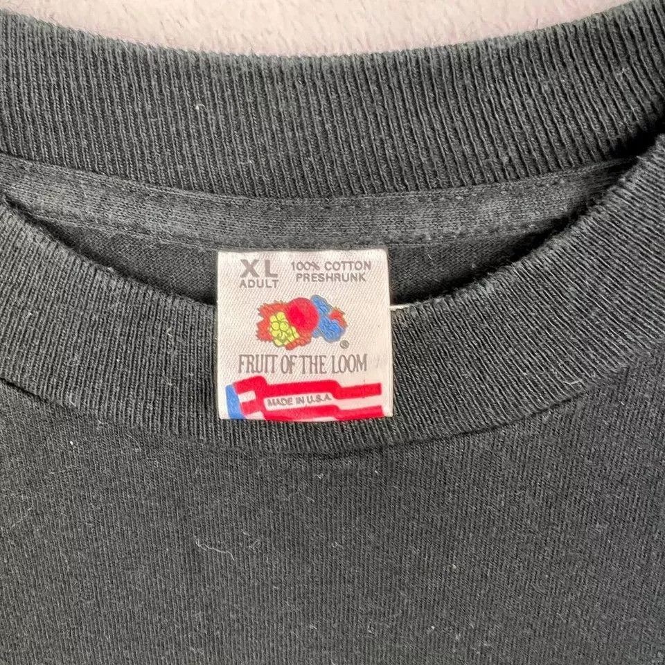 Fruit Of The Loom Friday the 13th Shirt Men XL Black Fruit of the Loom Cotton Size US XL / EU 56 / 4 - 4 Thumbnail