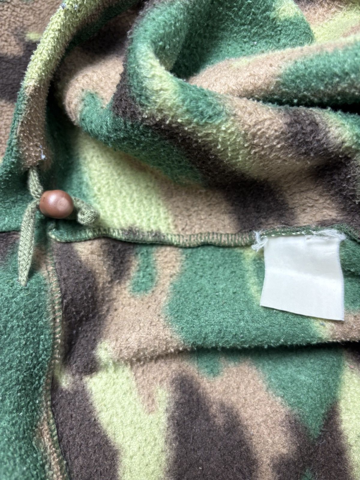 If Six Was Nine × Japanese Brand 🔥Rare! PPFM fleece Camo Anorax jacket Size US L / EU 52-54 / 3 - 7 Thumbnail
