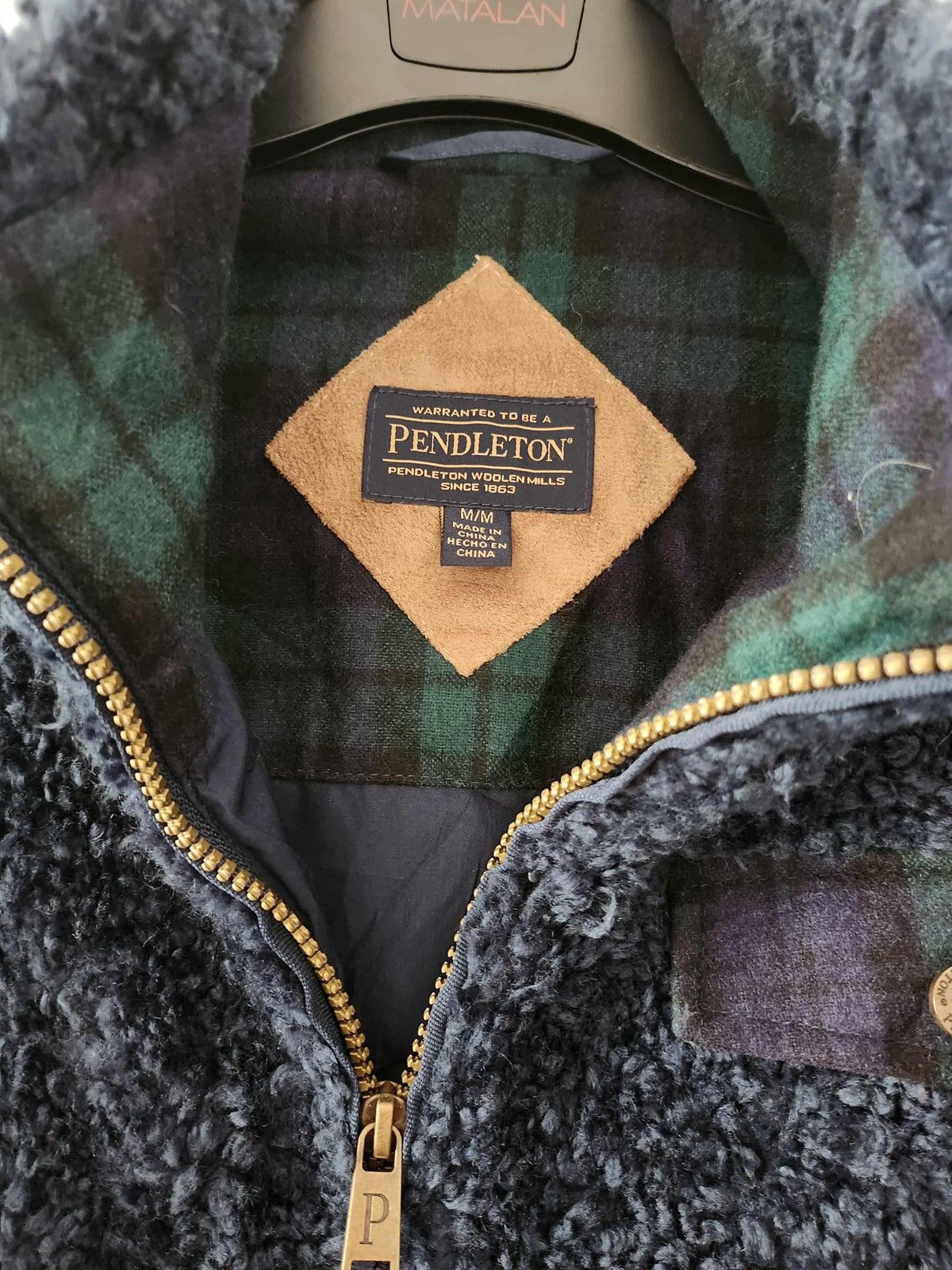 Pendleton Pendleton Woolen Mills Sherpa Fleece Jacket Size US M / EU 48-50 / 2 - 4 Thumbnail