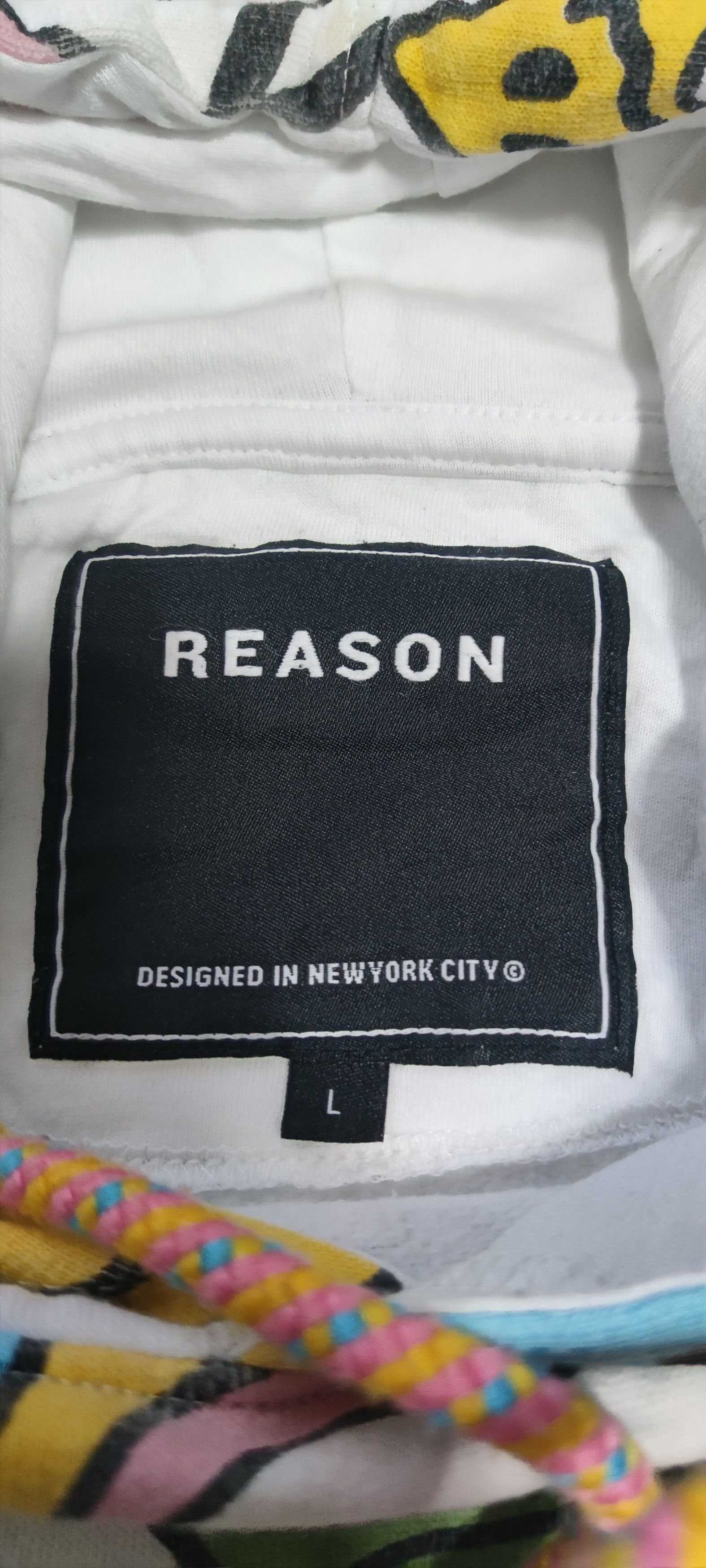 Reason REASON Men's Money Bear Hoodie Sweatshirt In Multi Size US L / EU 52-54 / 3 - 12 Thumbnail