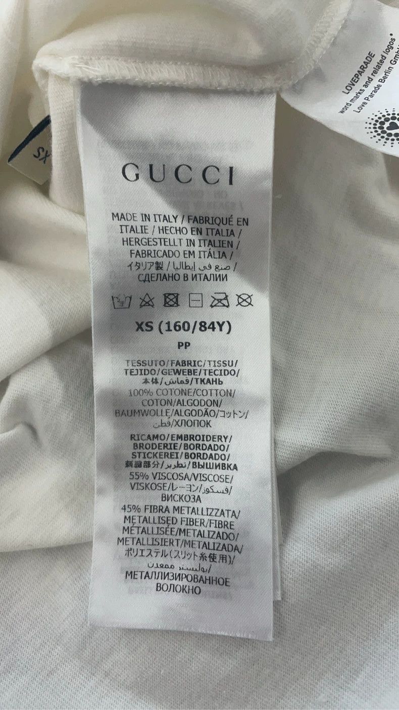 Gucci Gucci Love rainbow gradient sequin T-shirt 2504-Nextarrow Size US XS / EU 42 / 0 - 4 Thumbnail