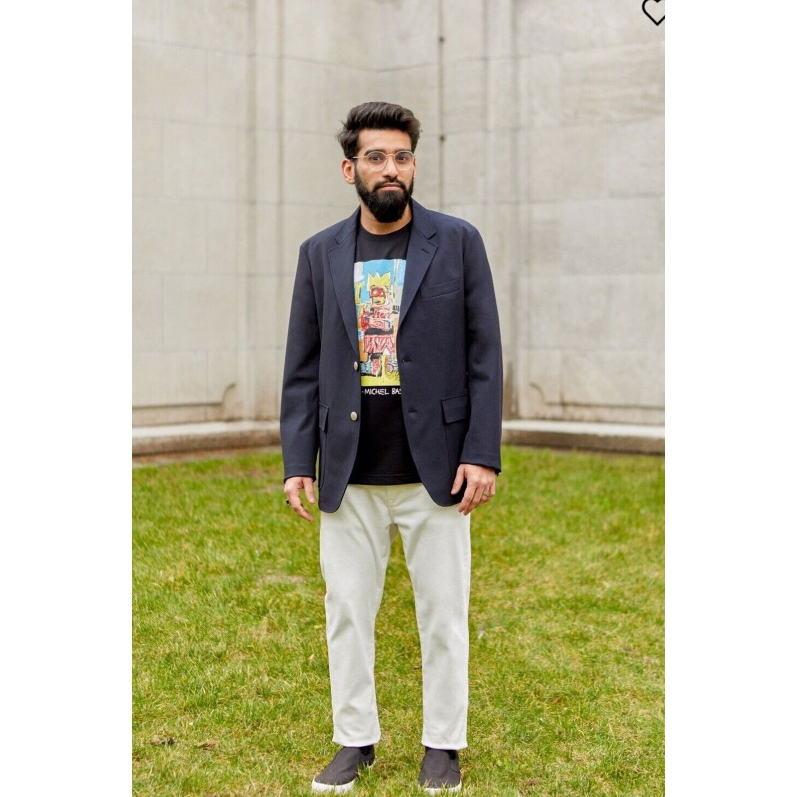 Uniqlo UNIQLO Jean-Michel Basquiat UT Art Black Unisex Japan XXL Size US XXL / EU 58 / 5 - 3 Thumbnail
