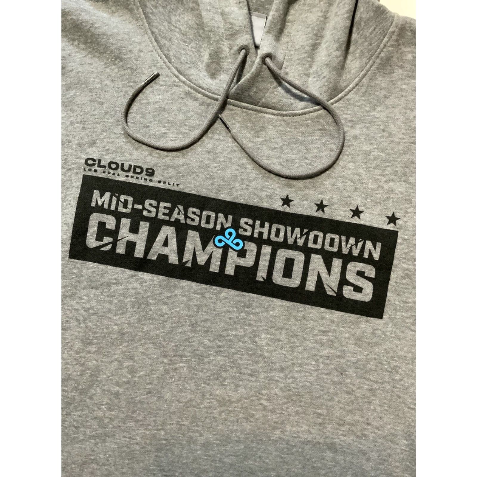 Puma VINTAGE? No. Puma Hoodie Mens XXL Gray Cloud9 LCS 2021 Mid Season Showdown Riot Games League Of Legends Pullover Hoodie 2XL Size US XXL / EU 58 / 5 - 2 Thumbnail