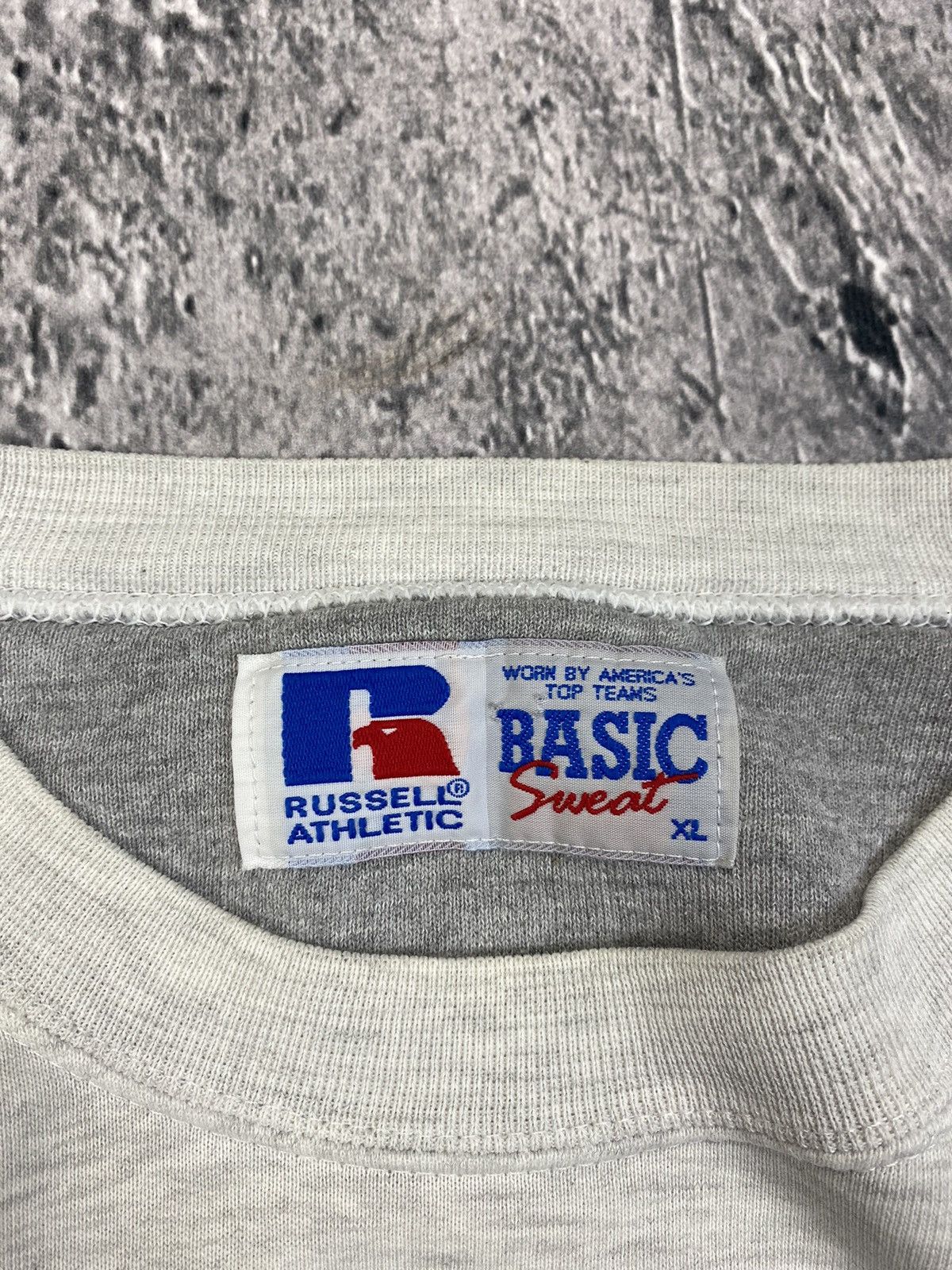 Russell Athletic × Vintage Vintage Sweatshirt Russell Tahletic USA boxy Size US XL / EU 56 / 4 - 7 Thumbnail