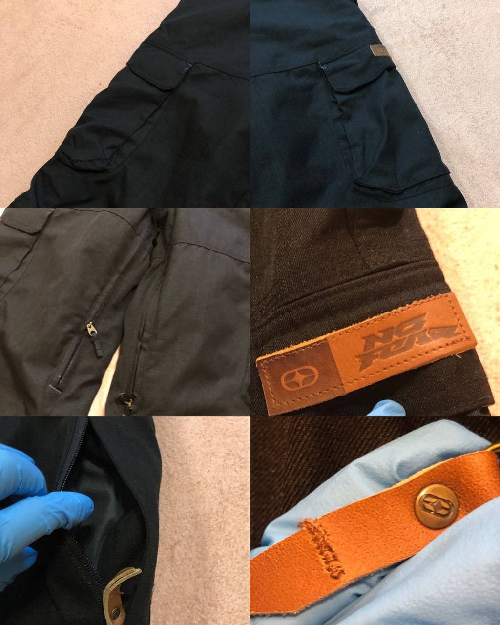 No Fear Casual Pants black No Fear logo Y2K Vintage Size US 32 / EU 48 - 22 Thumbnail