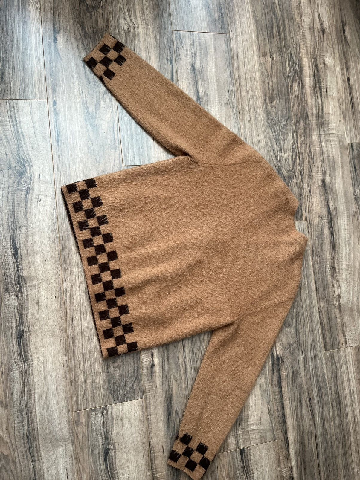 Supreme Supreme Brushed Checkerboard Cardigan Size US M / EU 48-50 / 2 - 15 Thumbnail
