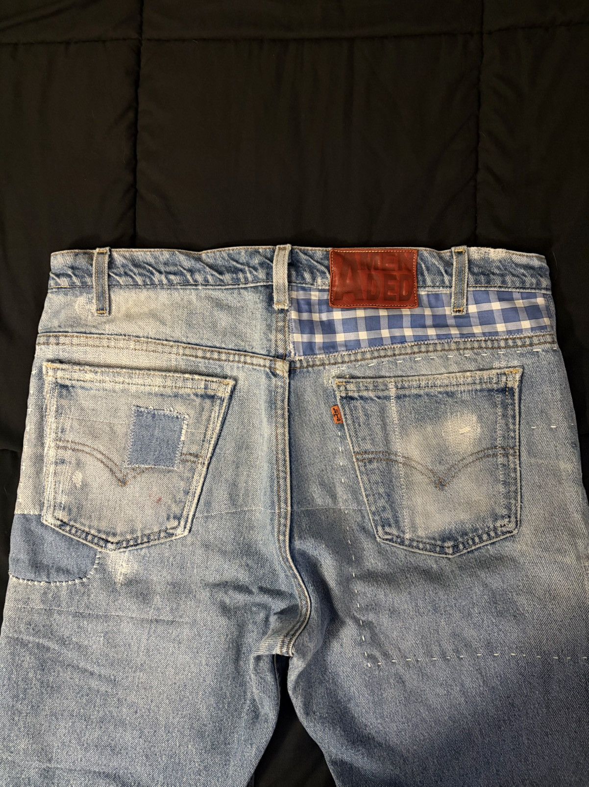 Levi's Vintage Clothing Vintage Repaired Levis (Orange Tab) Size US 36 / EU 52 - 5 Thumbnail