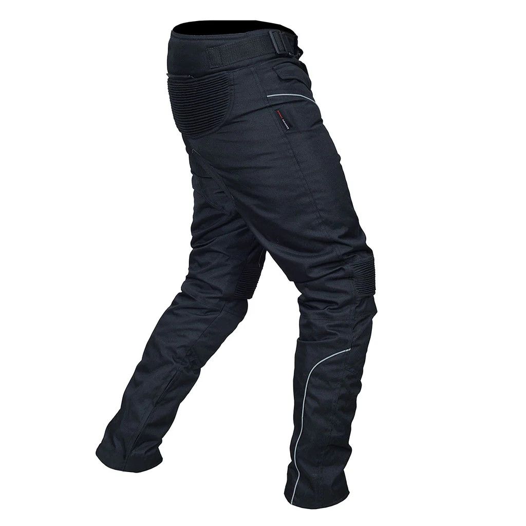 RIDERACT® Mens Motorcycle Riding Jeans Pant Black Reinforced - Foto 4