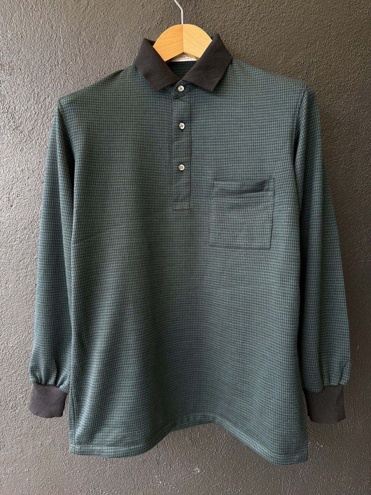 Dior Vintage Christian Dior Long Sleeve Polo Size US L / EU 52-54 / 3 - 1 Thumbnail