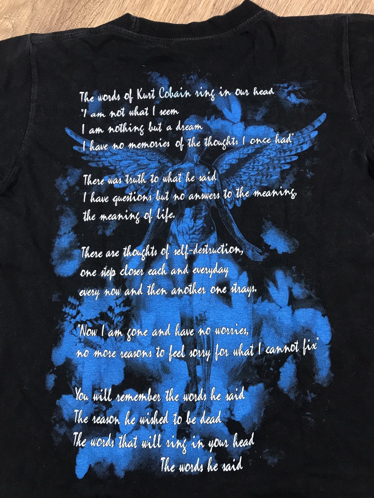 Nirvana × Vintage Vintage 90s Kurt Cobain Nirvana T Shirt Rare Size US XS / EU 42 / 0 - 5 Thumbnail