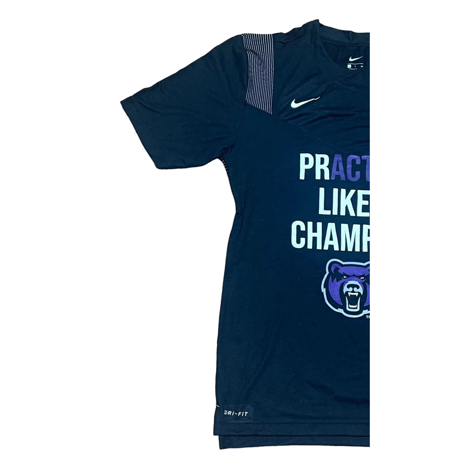 Nike Nike Dri-Fit ShortSleeve Player Shirt UV Black Men's SportsFootball Small NWT Size US S / EU 44-46 / 1 - 2 Thumbnail