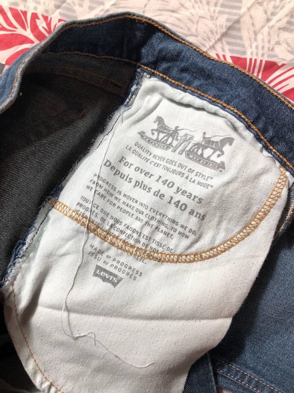 Levi's Vintage 90s Levi’s 505 Boot Cut Made in USA Size US 32 / EU 48 - 4 Thumbnail