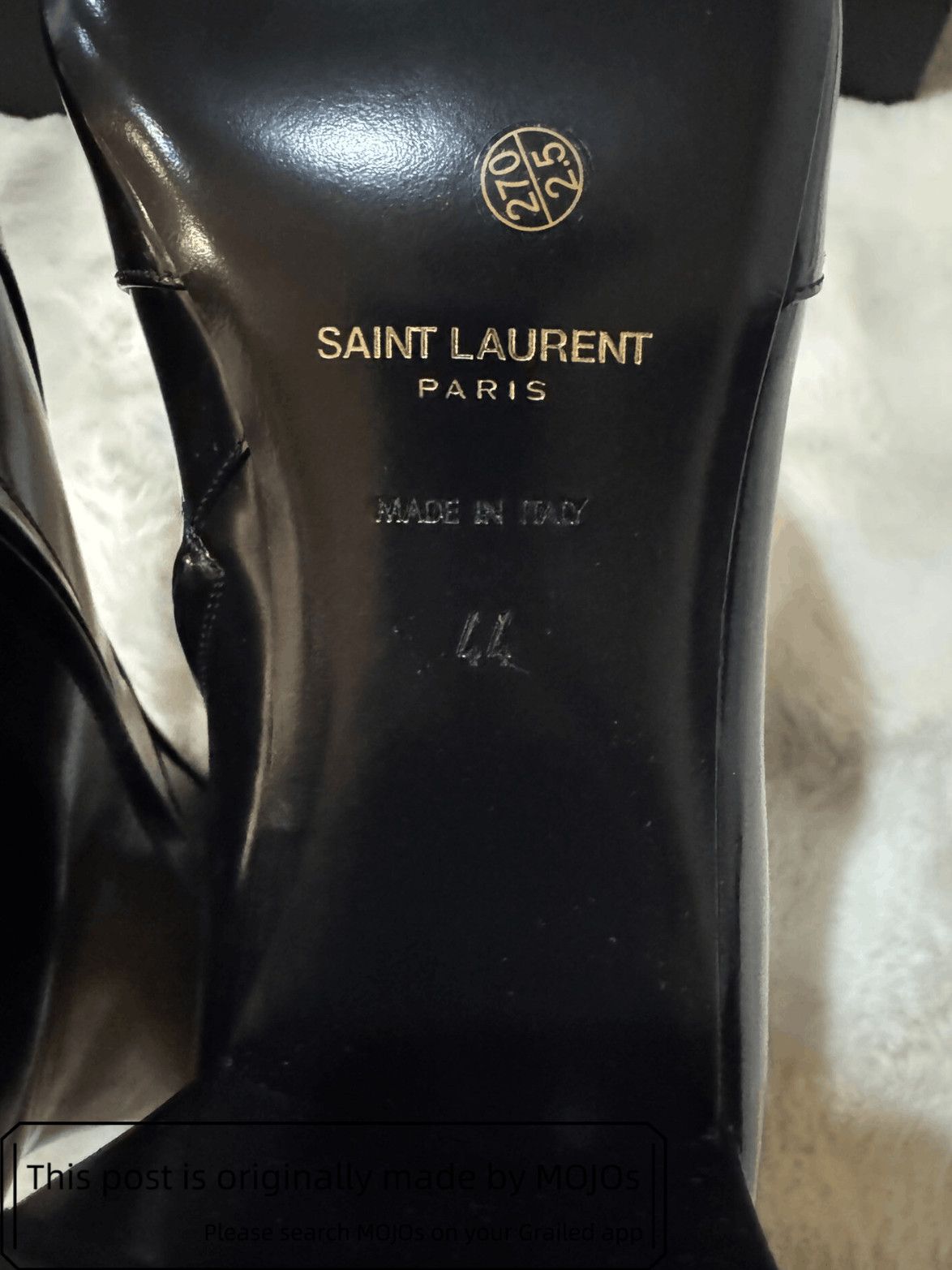 Saint Laurent Paris Sz 44 Saint Laurent Paris 23ss XIV 70 Zipped Boots mojos1445 Size US 11 / EU 44 - 7 Thumbnail