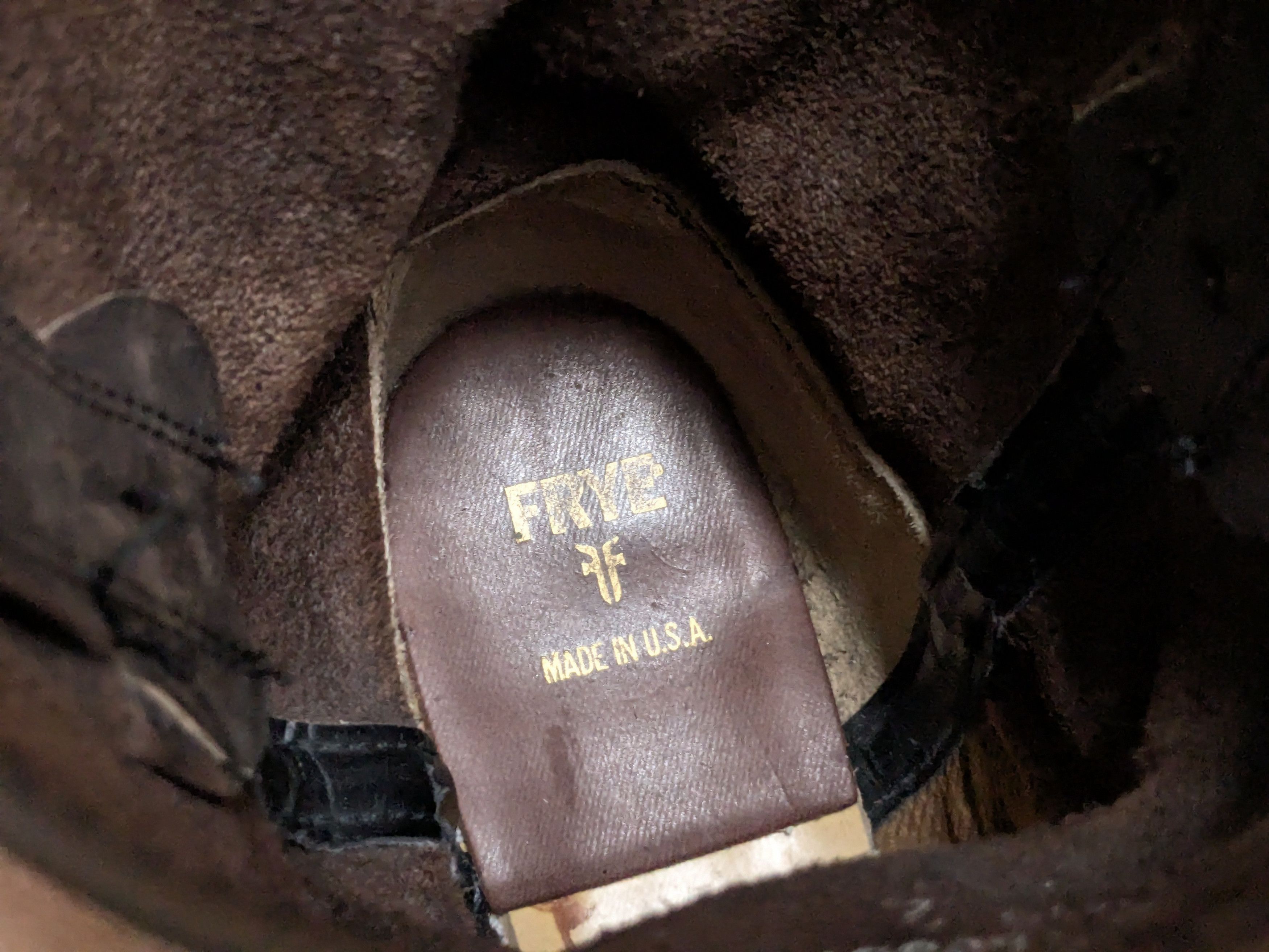 Frye Frye Harness Boots Brown 10.5 M Leather Buckle Strap Size US 10.5 / EU 43-44 - 7 Thumbnail
