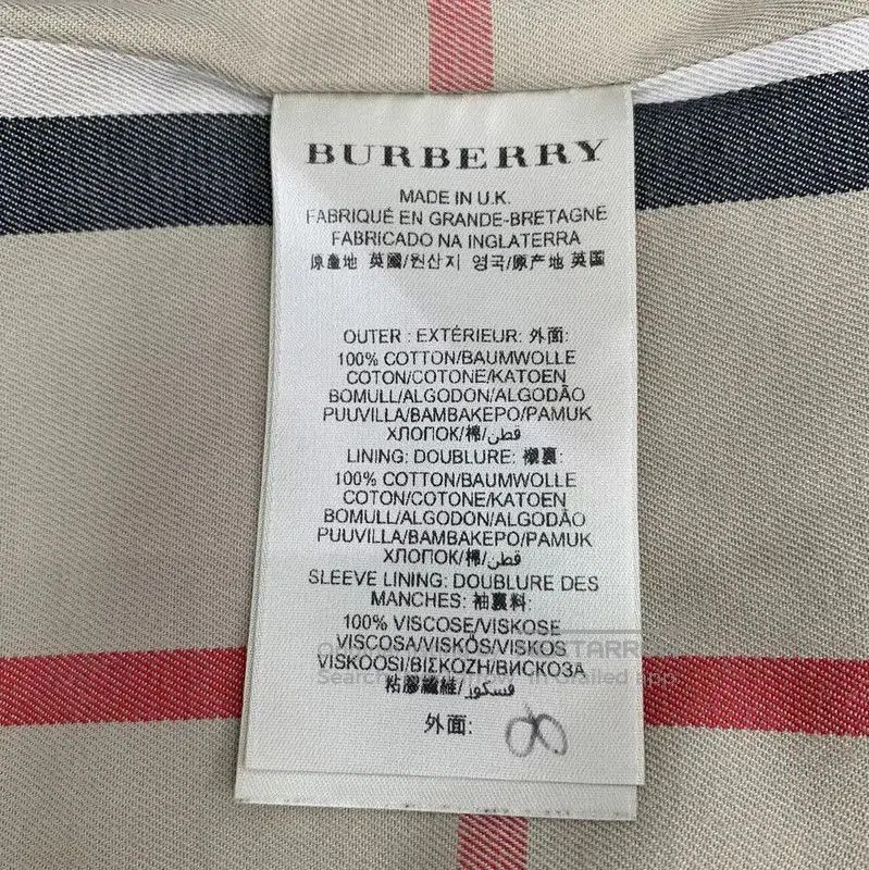 Burberry Burberry Women's Black Cotton Trench Coat. Size XS / US 0-2 / IT 36-38 - 6 Thumbnail