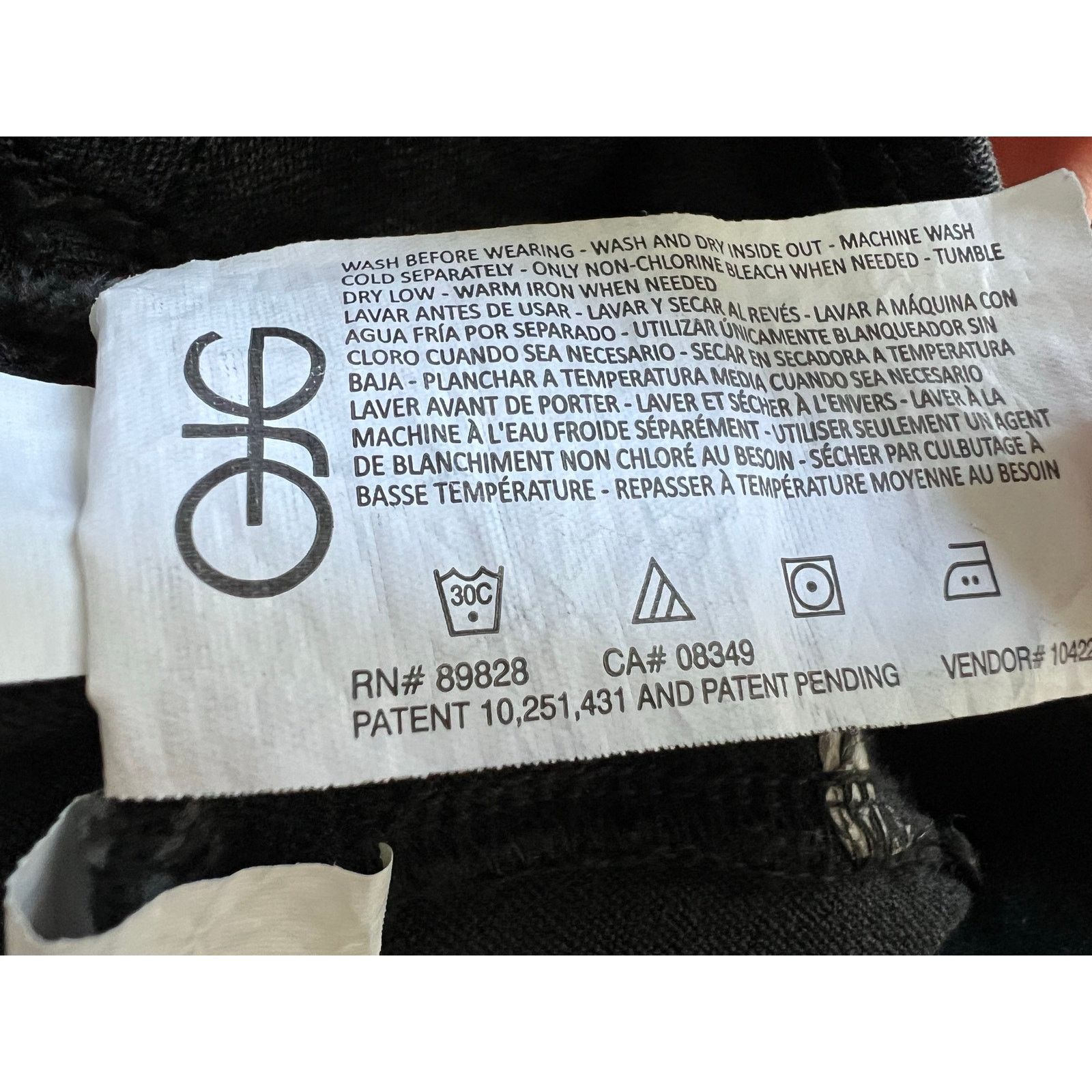 Nine West Nine West Heidi Pull On Straight Black Jeans Size 14 Size 36" / US 14 / IT 50 - 9 Thumbnail