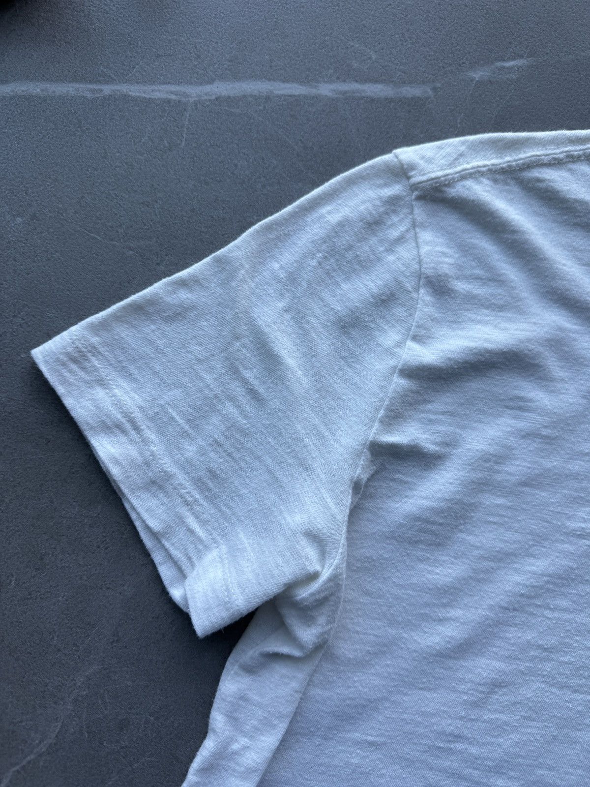 Gap GAP USA Mens Slub Cotton Summer Basic White T Shirt Size US XS / EU 42 / 0 - 5 Thumbnail
