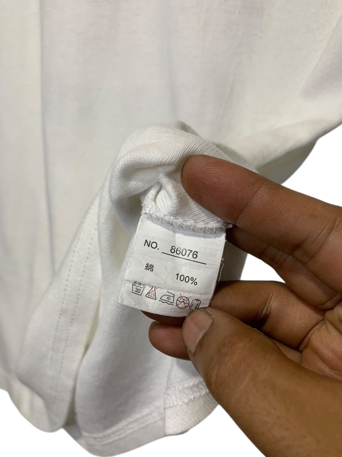 Tornado Mart REGASALINAS FUCK THE ROW WORLD POEM EMBROIDERY PUNK POLOS Size US S / EU 44-46 / 1 - 12 Thumbnail