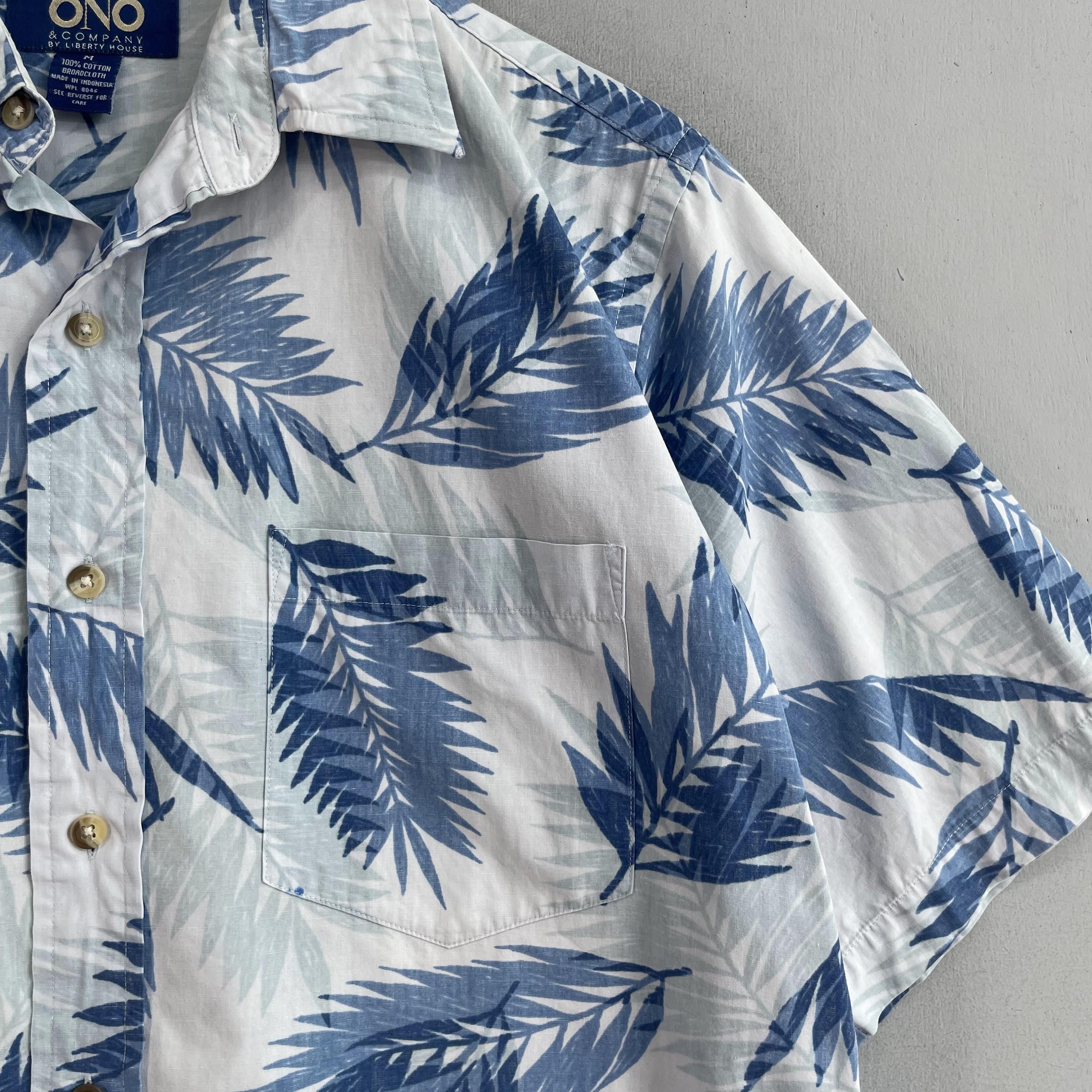 Japanese Brand × Vintage Vintage ONO Coconut Tree Leaves Motive Hawaii Shirt Size US M / EU 48-50 / 2 - 4 Thumbnail