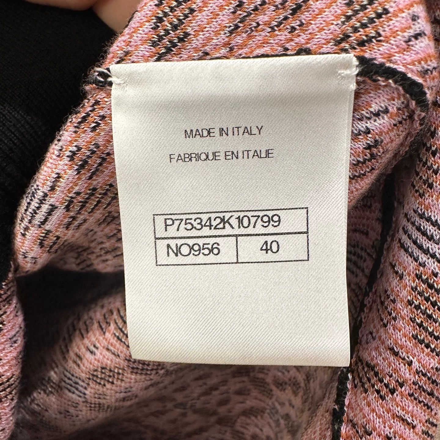 Chanel Chanel apr793 Full Logo Knit Sweater 40 Wool Size M / US 6-8 / IT 42-44 - 4 Thumbnail