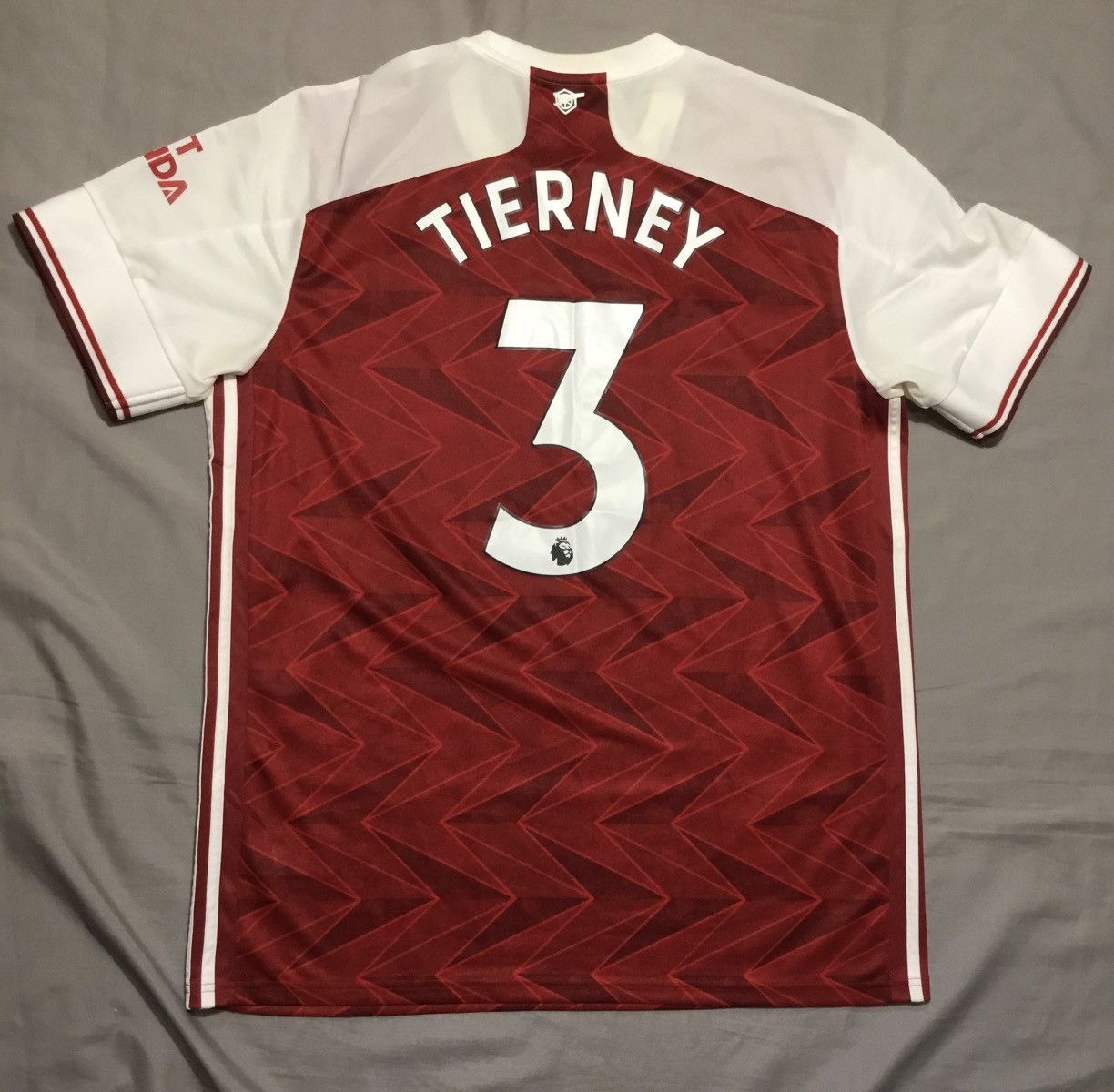 Adidas Tierney #3 Arsenal 2019/20 Home Shirt Adidas Size XL Size US XL / EU 56 / 4 - 2 Thumbnail