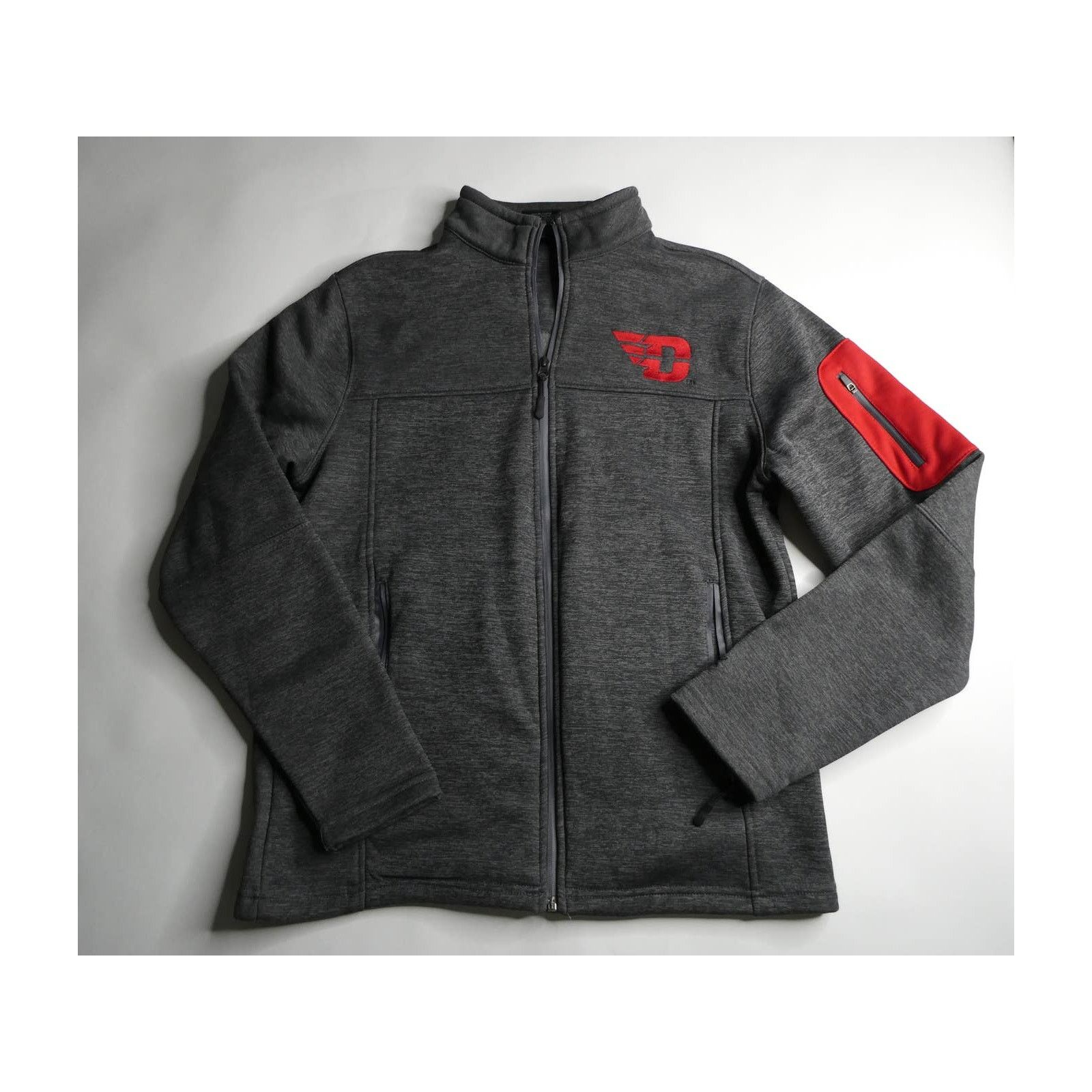 Colosseum Athletics Dayton Flyers full zip light jacket, small, Colosseum, NEW Size US S / EU 44-46 / 1 - 1 Thumbnail