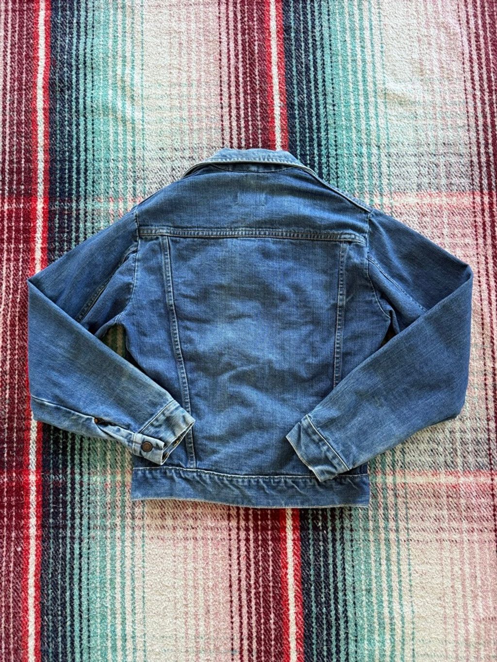 Vintage 60s Big Yank Selvedge Denim Trucker Jacket S Size US S / EU 44-46 / 1 - 5 Thumbnail