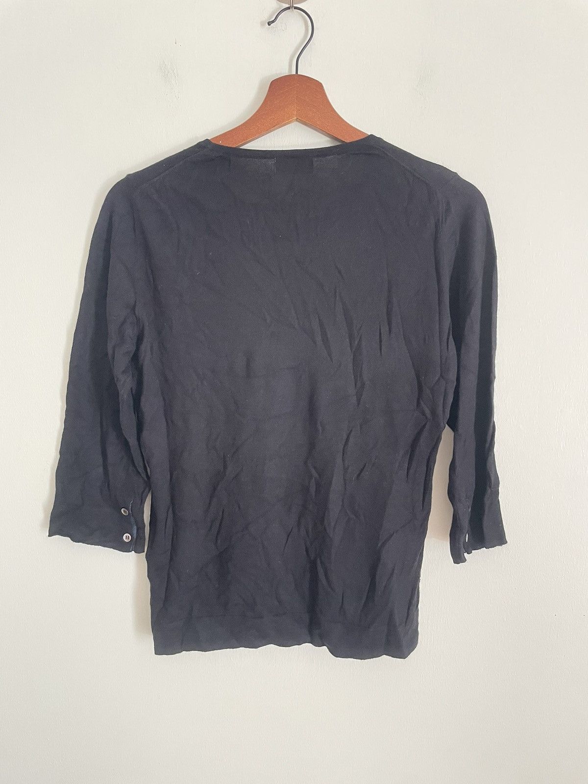 Margaret Howell Margaret Howell Black Blouse Size XS / US 0-2 / IT 36-38 - 2 Thumbnail