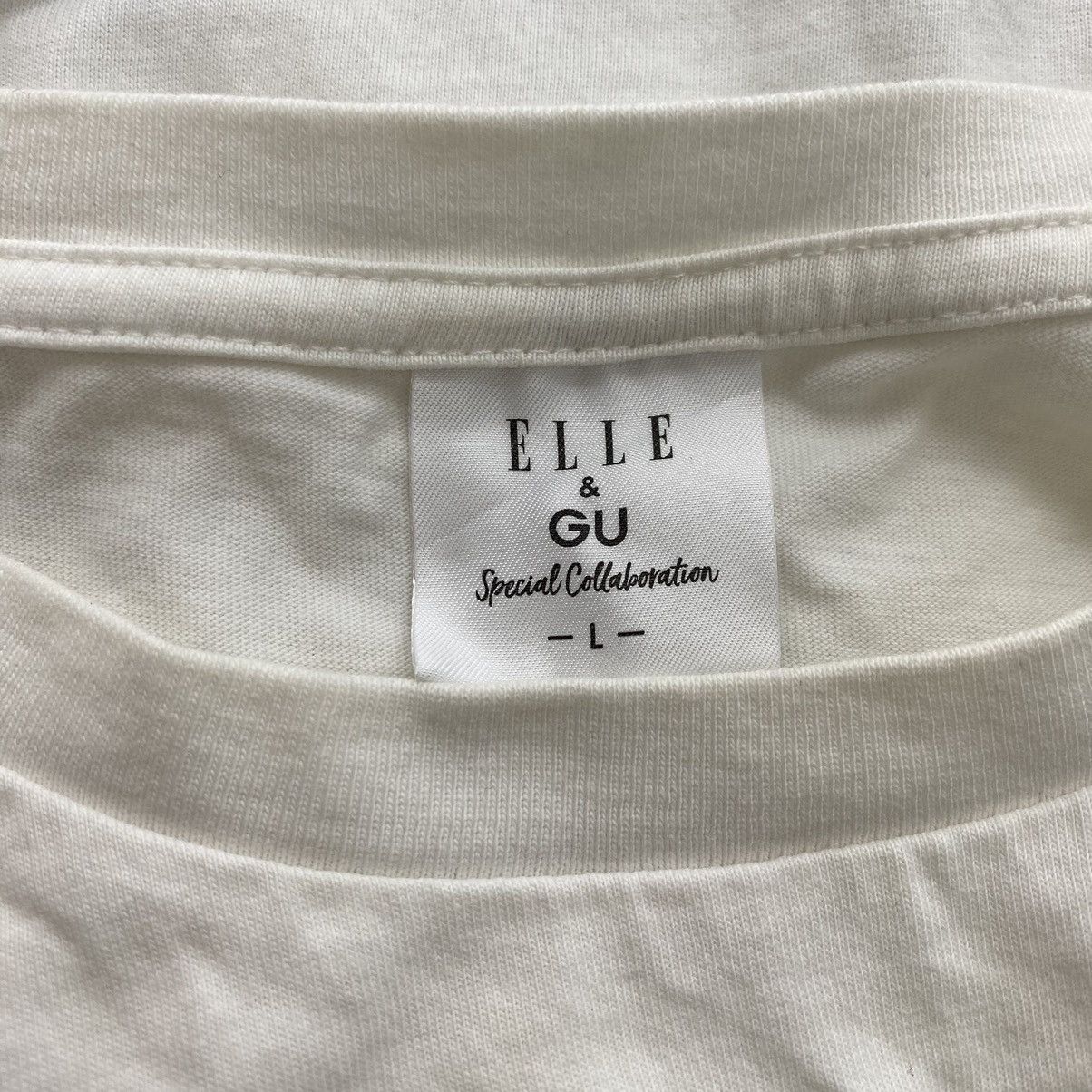 GU × Japanese Brand ELLE x GU Japanese Brand Special Collab Vivre La Vie Size L / US 10 / IT 46 - 4 Thumbnail