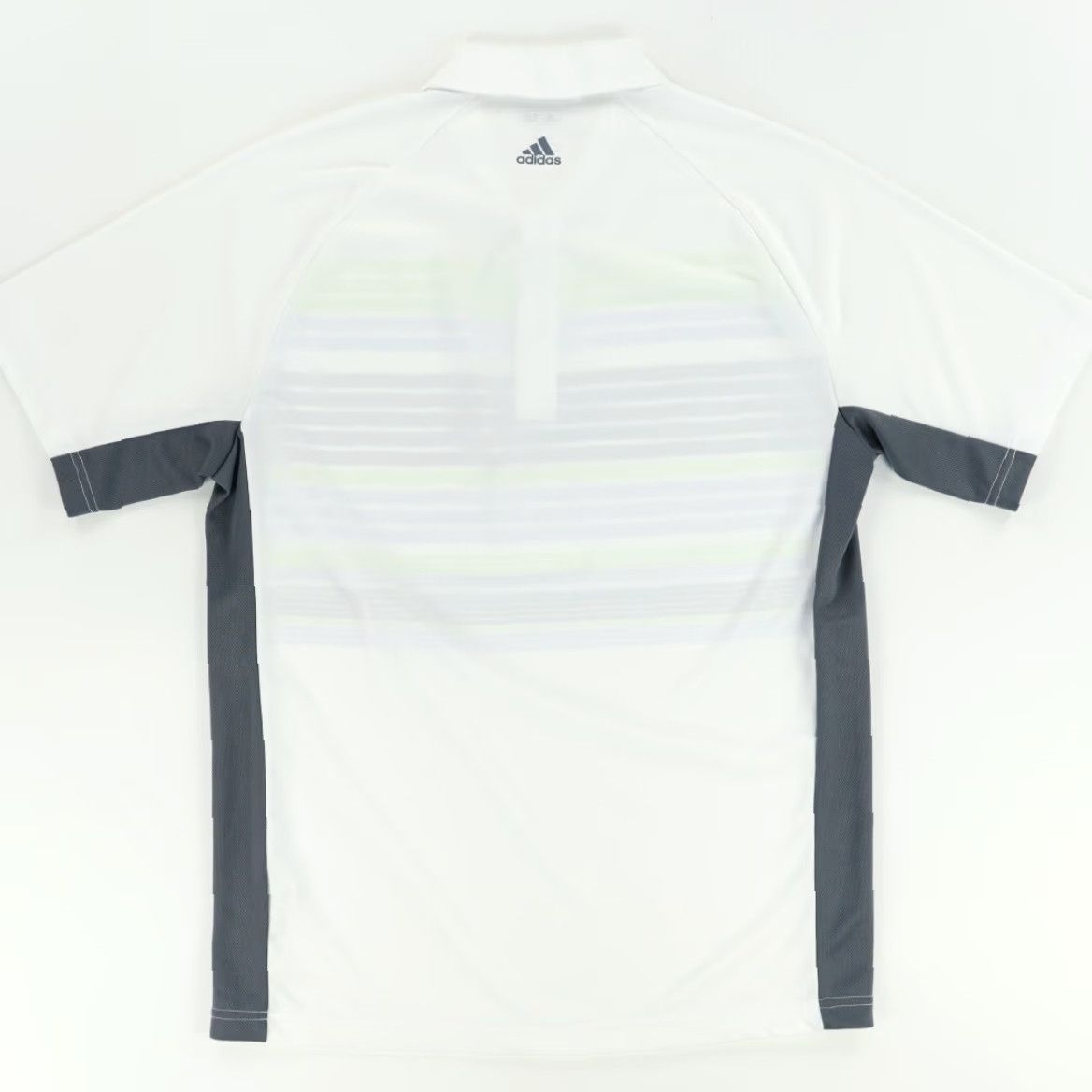 Adidas Adidas Adizero Colorblock Polo Shirt White Men's M Polyester Size US M / EU 48-50 / 2 - 4 Thumbnail