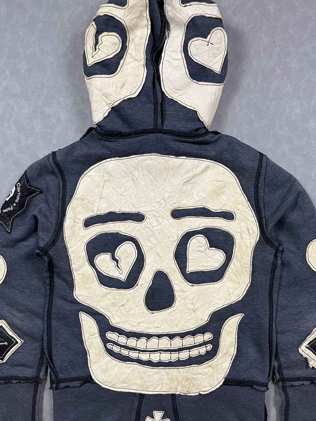 If Six Was Nine RARE syc fuk skeleton zip hoodie Size US S / EU 44-46 / 1 - 16 Thumbnail