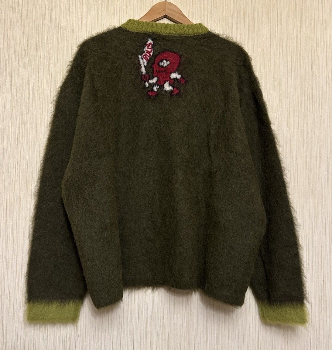 Brain Dead BRAIN DEAD X NBA Chicago Bulls Alpaca sweater Fuzzy Size L Size US L / EU 52-54 / 3 - 4 Thumbnail