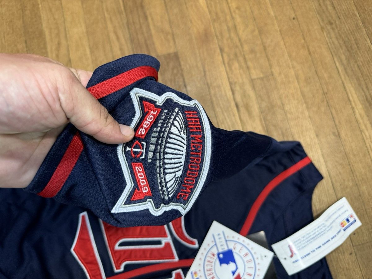 Majestic Rare 2009 Joe Nathan Majestic Minnesota Twins Jersey Size US XL / EU 56 / 4 - 5 Thumbnail